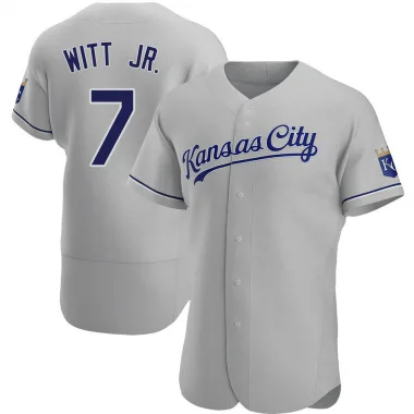 Men's Kansas City Royals Bobby Witt Jr. Nike White Home Replica Player  Jersey
